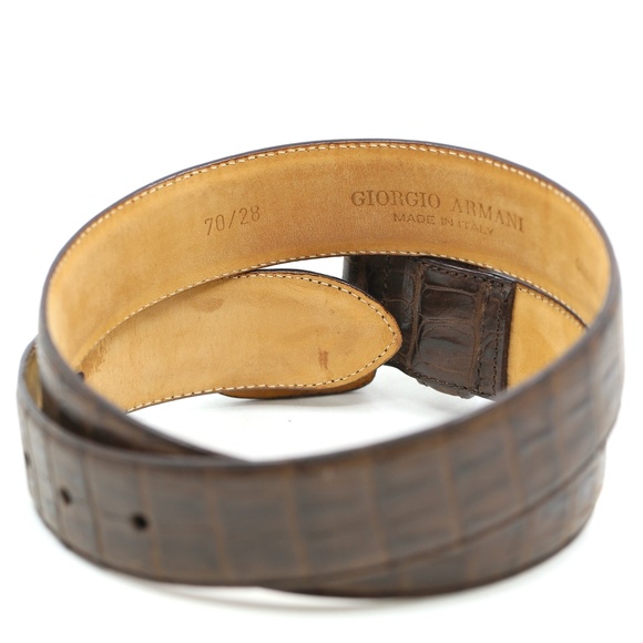 Giorgio Armani Alligator Belt 70/28 main image 5
